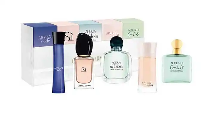 Set Nước Hoa Giorgio Armani 5 Mini Women