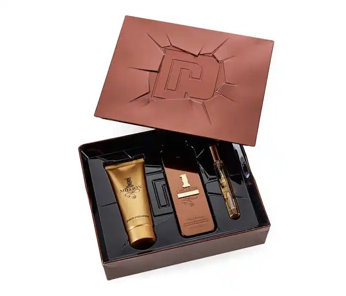 Set Nước Hoa Paco Rabanne One Million Prive (EDP 100ml, Mini 10ml, Showergel 100ml)