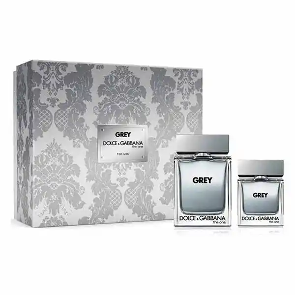 Set Nước Hoa Nam Dolce Gabbana The One Grey For Men (EDT 100ml, EDT 30ml)