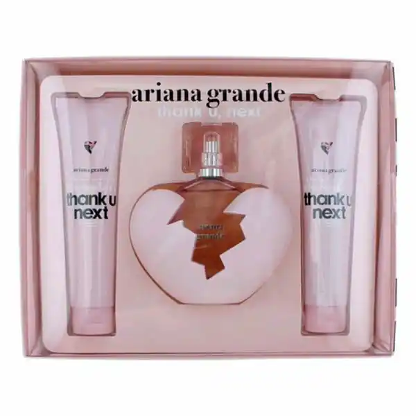 Set Ariana Grande Thank U Next (Nước Hoa, Dưỡng Ẩm, Sữa Tắm 3 trong 1)