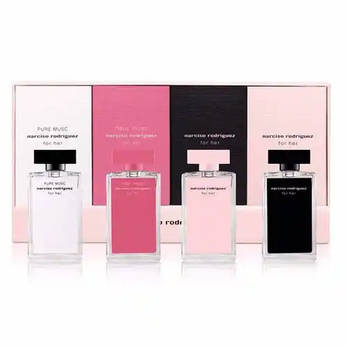 Gift Set Nước Hoa Narciso Rodriguez For Her Collection 4pcs ( 75ml x 4)