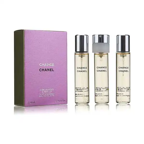 Set Nước Hoa Nữ Chanel Chance EDT 3x20ml