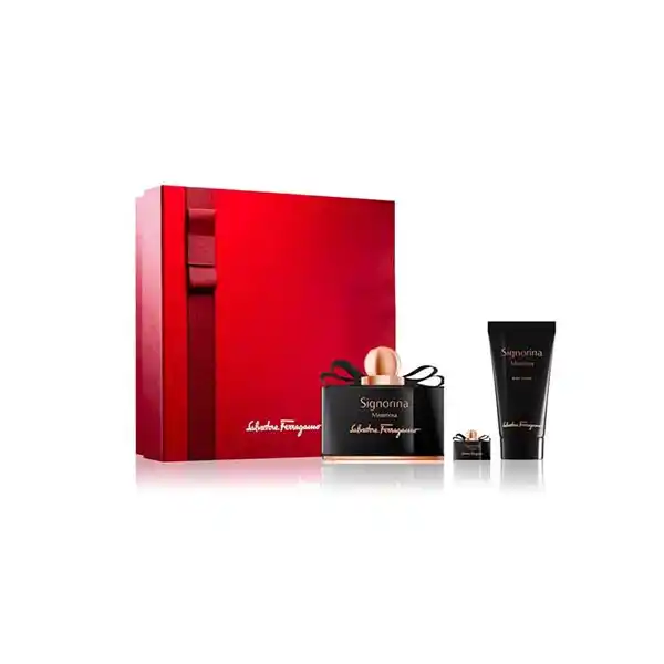 Gift Set Nước Hoa Salvatore Ferragamo Signorina Misteriosa EDP