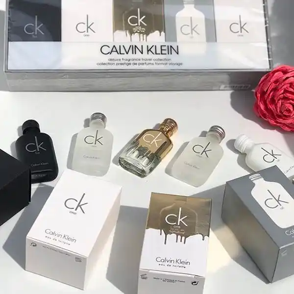 Set 5 Nước Hoa Mini Nam Calvin Klein EDT 5 x10ml