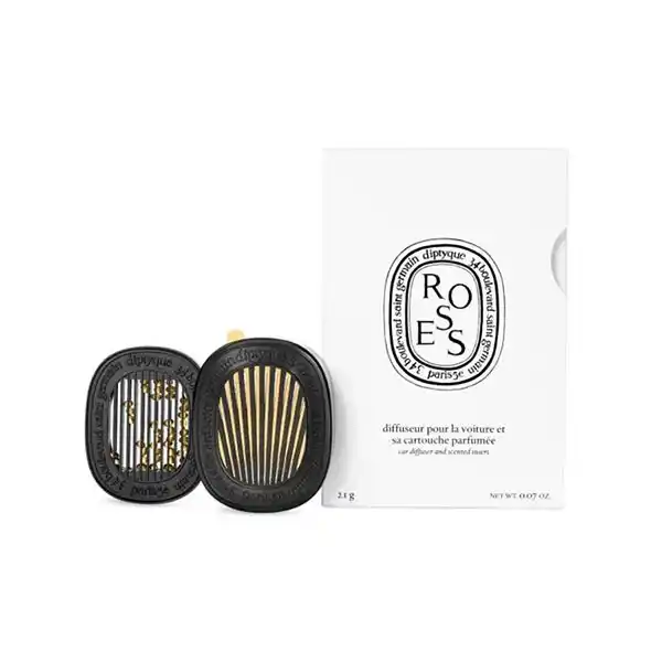 Nước Hoa Cho Xe Ô Tô Diptyque Car Diffuser With Roses Insert 2.1g