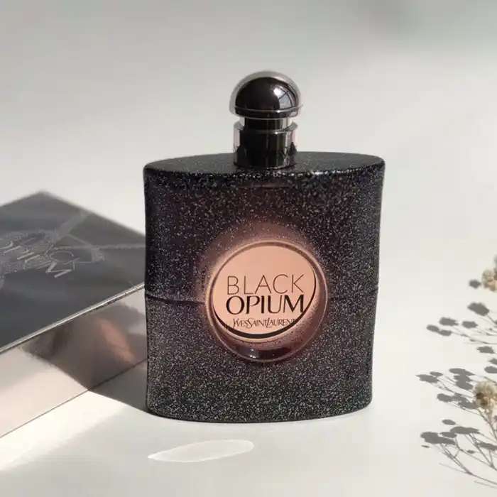 Combo YSL (Nước Hoa Black Opium Women EDP 90ml + Son 302 Slim Velvet Radical Hồng Đất)