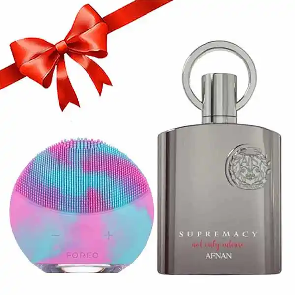 Combo Nước Hoa Afnan Perfumes Supremacy Not Only Intense 100ml + Máy Rửa Mặt Foreo Luna Mini 2 Unicorn