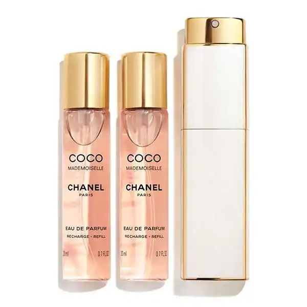 Set Nước Hoa Chanel Coco Mademoiselle Eau De Parfum Twist & Spray (20ml x3)