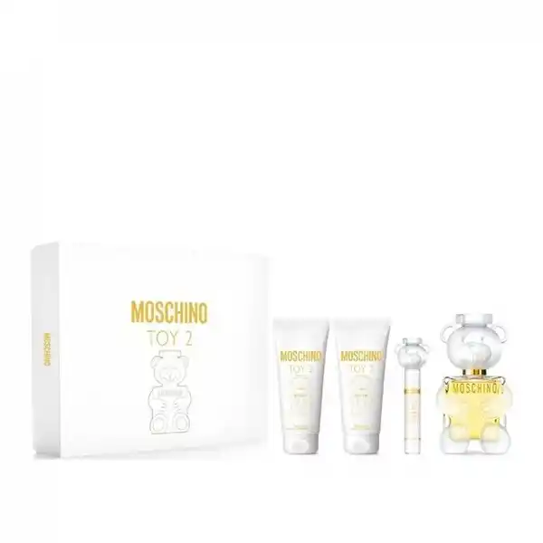 Set Nước Hoa Moschino Toy 2 Eau De Parfum 100ml Coffret Set 4 Món