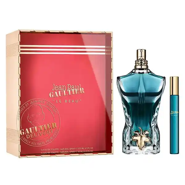 Set Nước Hoa Nam Jean Paul Gaultier Le Beau EDT (125ml + 10ml)