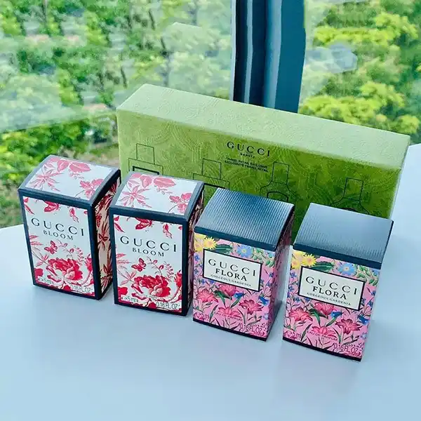 Set Nước Hoa Nữ Gucci Bloom + FLora EDP (4 x 5ml)