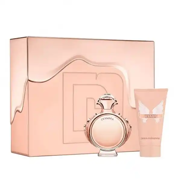 Set Nước Hoa Nữ Và Sữa Dưỡng Thể Paco Rabanne Olympéa Gift Set (EDP 80ml + Body Lotion 100ml)