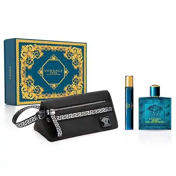 Set Nước Hoa Versace Eros EDP (100ml + 10ml + Túi)