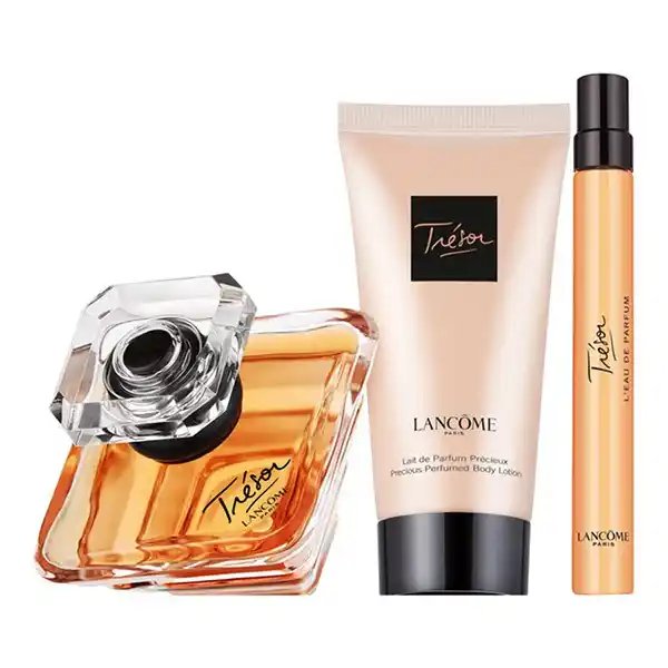 Set Nước Hoa Nữ Lancôme Trésor 3 Món (EDP 50ml, Body Lotion 50ml, EDP 10ml)