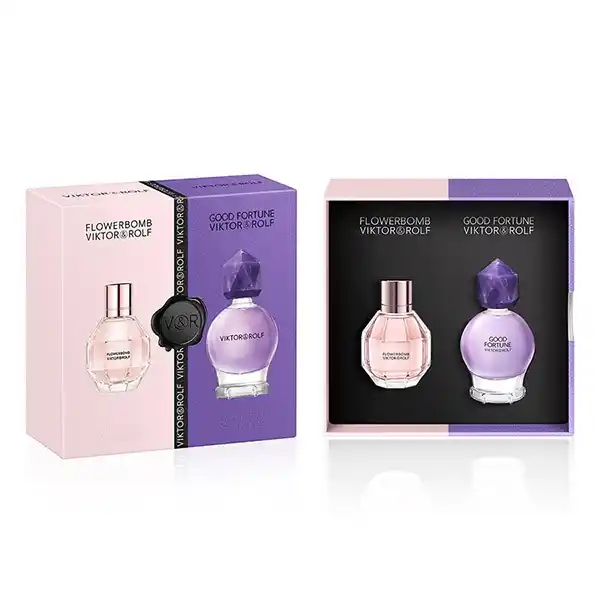 Set Nước Hoa Viktor & Rolf Mini Good Fortune & Flowerbomb Perfume ( 2 x 7ml )