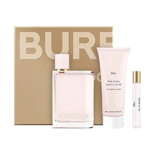 Set Nước Hoa Burberry Her EDP 3 Món  