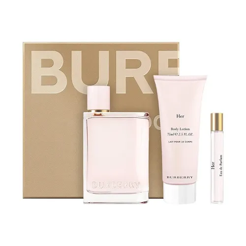 Set Nước Hoa Burberry Her EDP 3 Món  