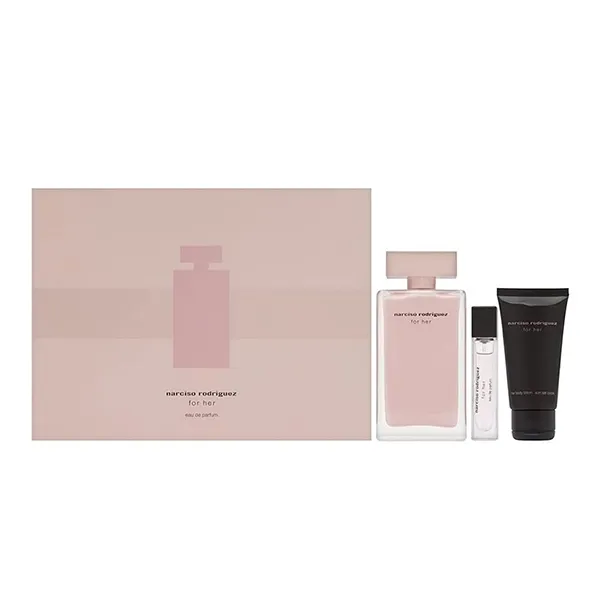 Set Nước Hoa Nữ Narciso Rodriguez For Her Eau De Parfum 3 Món  