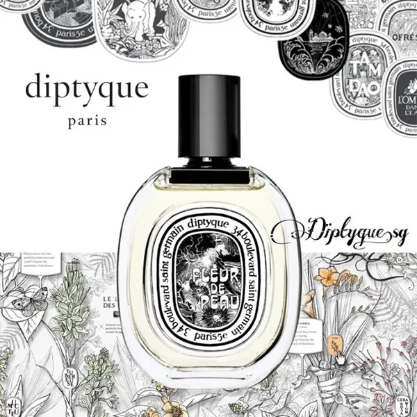 Nước Hoa Unisex Diptyque Fleur De Peau EDP 75ml  
