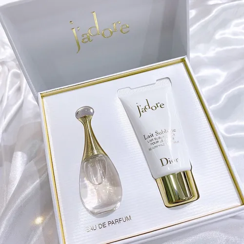 Set Nước Hoa Nữ Dior J'adore Mini Gift Set 2 Món (Dior J'adore 5ml + Dưỡng Thể 