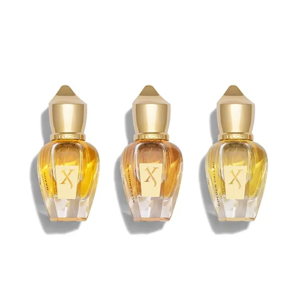 Set Nước Hoa Unisex Xerjoff Discovery 3 Món Naxos EDP +  Alexandria II + Golden Dallah (3 x 15ml)