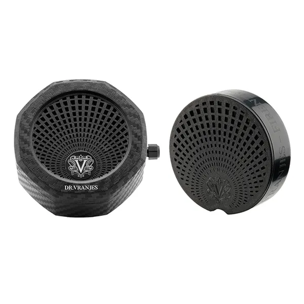 Set Nước Hoa Ô Tô Dr. Vranjes Firenze Case Carbon Và Lõi Rosa Tabacco