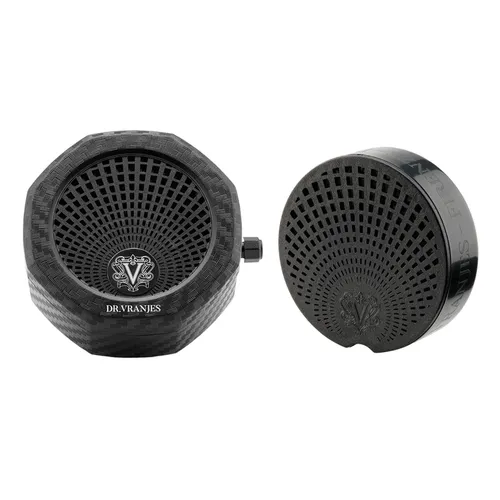 Set Nước Hoa Ô Tô Dr. Vranjes Firenze Case Carbon Và Lõi Rosa Tabacco