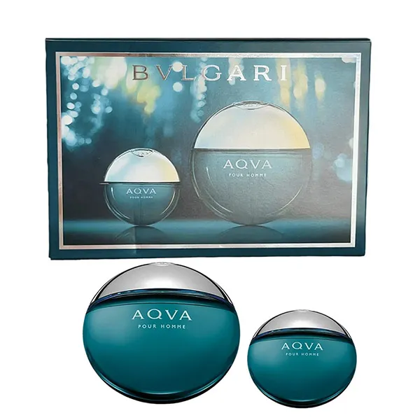 Set Nước Hoa  Nam Bvlgari Aqva Pour Homme EDT (100ml+15ml)