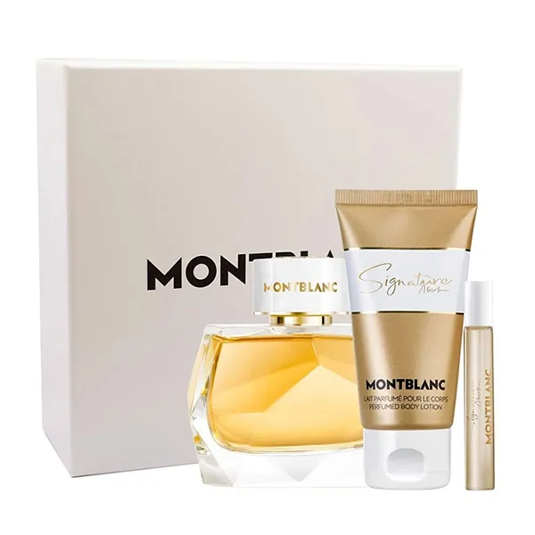 Set Nước Hoa MontBlanc Signature Absolue EDP (3 Món) N-TB