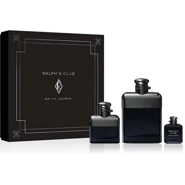 Set Nước Hoa Nam Ralph Lauren Ralph’S Club EDP (Set 100ml + 30ml + mini 7ml)  
