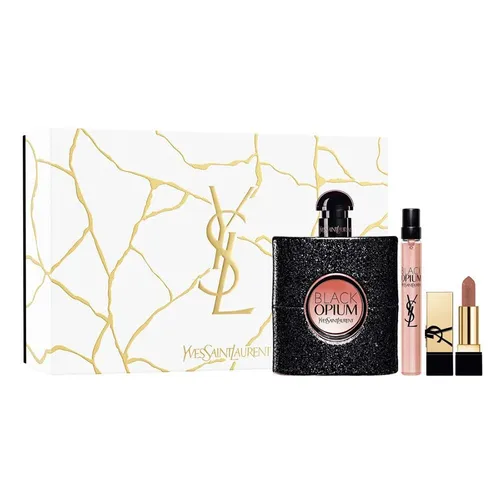 Set Nước Hoa Nữ Yves Saint Laurent YSL Black Opium EDP Gift Set 2023 3 Món  