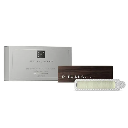 Nước Hoa Ô tô Rituals Life Is A Journey Car Perfume Holder + 2 Refills Leather & Patchouli (2 x 3g)
