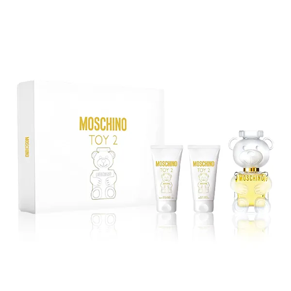 Set Nước Hoa Nữ Moschino Toy 2 (EDP 5ml + Body Lotion 25ml + Shower Gel 