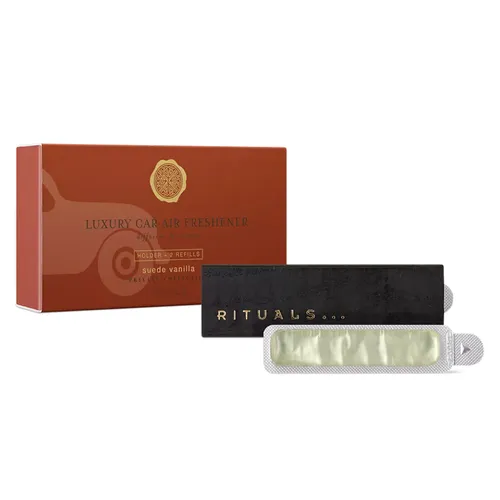 Nước Hoa Ô Tô The Rituals Luxury Car Air Freshener Suede Vanilla Holder + 2 Refills 2