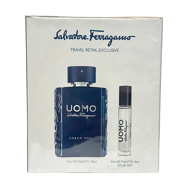 Set Nước Hoa Nam Salvatore Ferragamo Uomo Urban Feel EDT (100ml + 10ml)