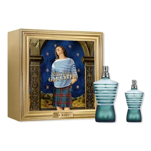 Set Nước Hoa Nam Jean Paul Gaultier Le Male Eau De Toilette Gift Set 2 Món (125ml + 40ml)