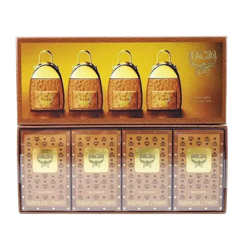 Set Nước Hoa Unisex MCM Eau De Parfum (4 Mini x 7ml)