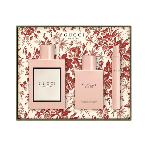 Set Nước Hoa Nữ Gucci Bloom 3 Món ( EDP 100ml + 7.4ml + Lotion Dưỡng Da 100ml)