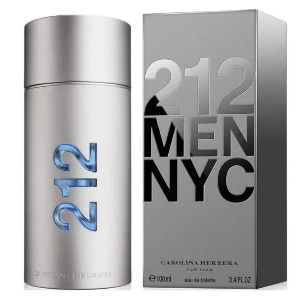 Nước Hoa Nam Carolina Herrera 212 Men NYC Eau De Toilette 100ml 