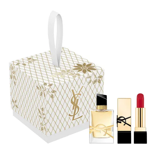 Set 2 Món (Nước Hoa Nữ YSL Libre EDP 7.5ml + Son Rouge Pur Couture Caring Satin Lipstick Mini