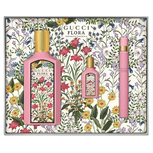 Set Nước Hoa Nữ Gucci Flora Gorgeous Gardenia EDP 100ml + EDP 10ml + EDP 5ml