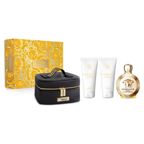 Set Nước Hoa Nữ Versace Eros Pour Femme EDP Giftset 4 Món