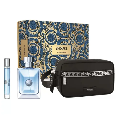 Set Nước Hoa Nam Versace Pour Homme EDT Giftset 3 Món