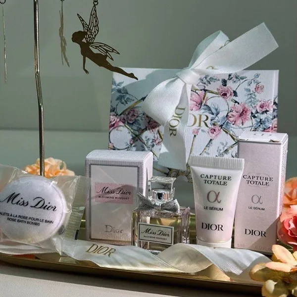 Set Nước Hoa Nữ Dior Miss Dior Blooming Gift Set 3 Món (Kèm Túi)