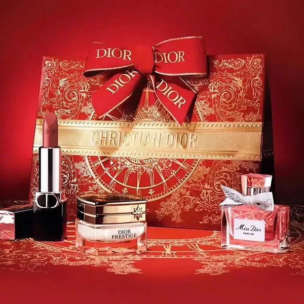 Set Nước Hoa Dior Miss Dior Lunar New Year 720 Satin Mini Gift Set 4 Món