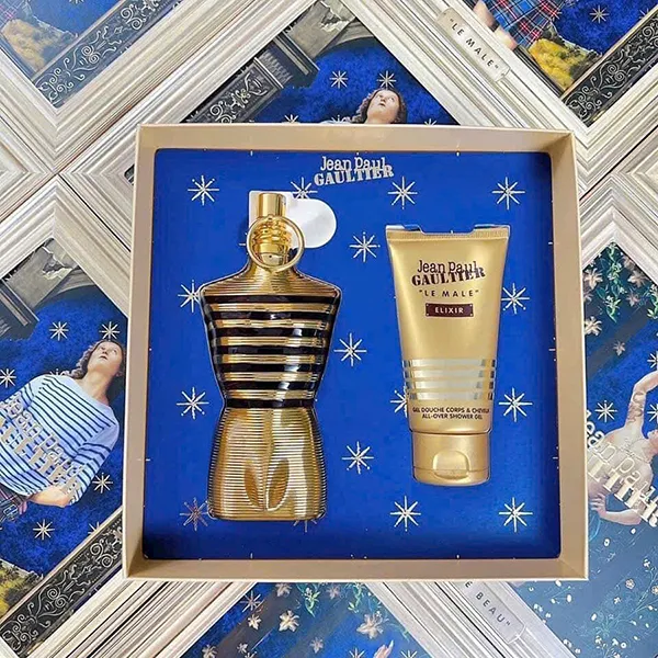 Set Nước Hoa Nam Jean Paul Gaultier Le Male Elixir EDP 125ml Và Sữa Tắm Showergel 75ml