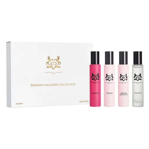Set Nước Hoa Nữ Parfums De Marly Feminine Discovery Collection Castle Edition Eau De Parfum, 4 x 10ml