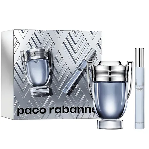 Set Nước Hoa Nam Paco Rabanne Invictus Set 2 Món (EDT 50ml + Mini 10ml)