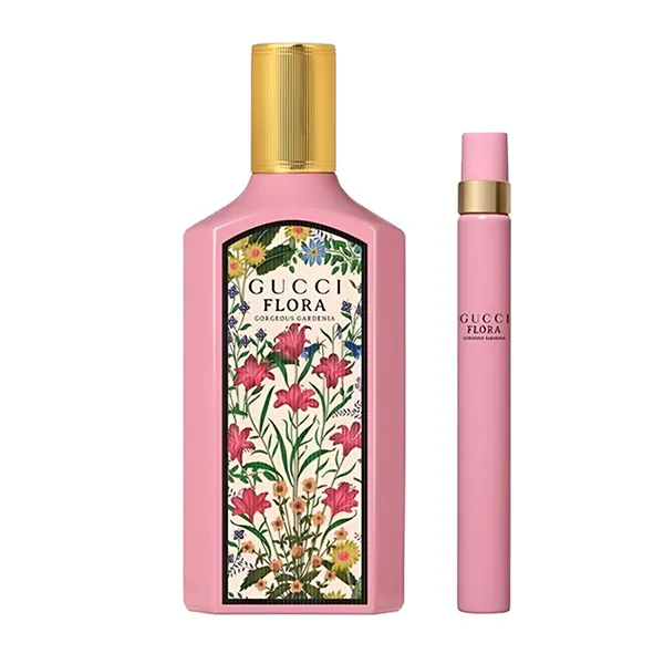 Set Nước Hoa Nữ Gucci Flora Gorgeous Gardenia EDP (100ml + Mini 10ml)