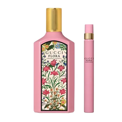Set Nước Hoa Nữ Gucci Flora Gorgeous Gardenia EDP (100ml + Mini 10ml)